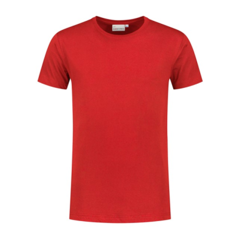 SANTINO T-shirt Jace+ C-neck red