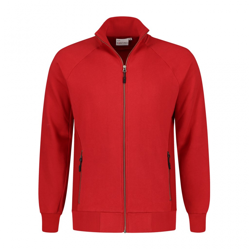 SANTINO Sweatvest Ralph red
