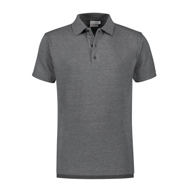 SANTINO Poloshirt Ricardo dark grey