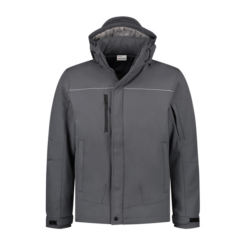 SANTINO Softshell Jacket Stockholm graphite