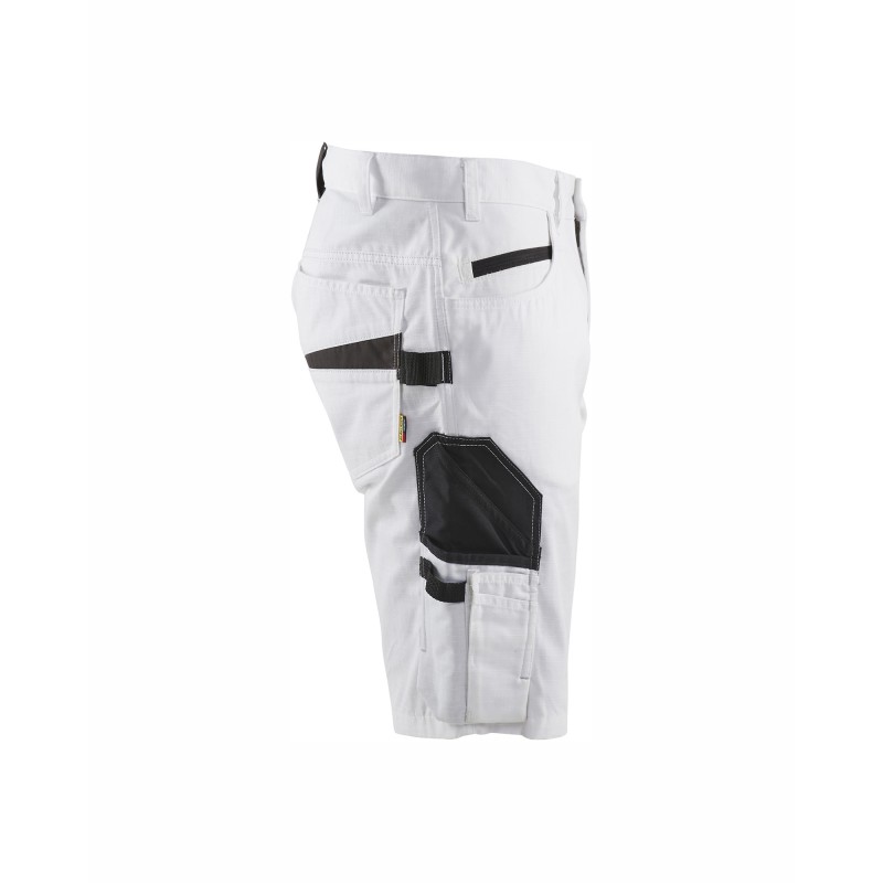 Schildersshorts met stretch