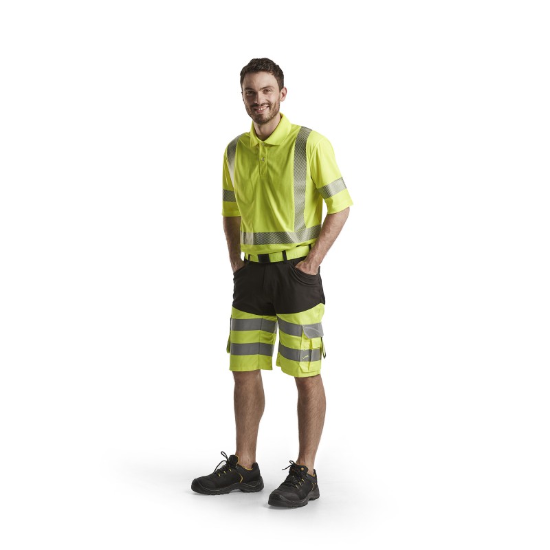 Short met stretch High Vis