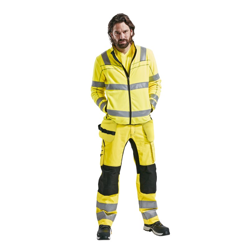 Microfleecevest High Vis