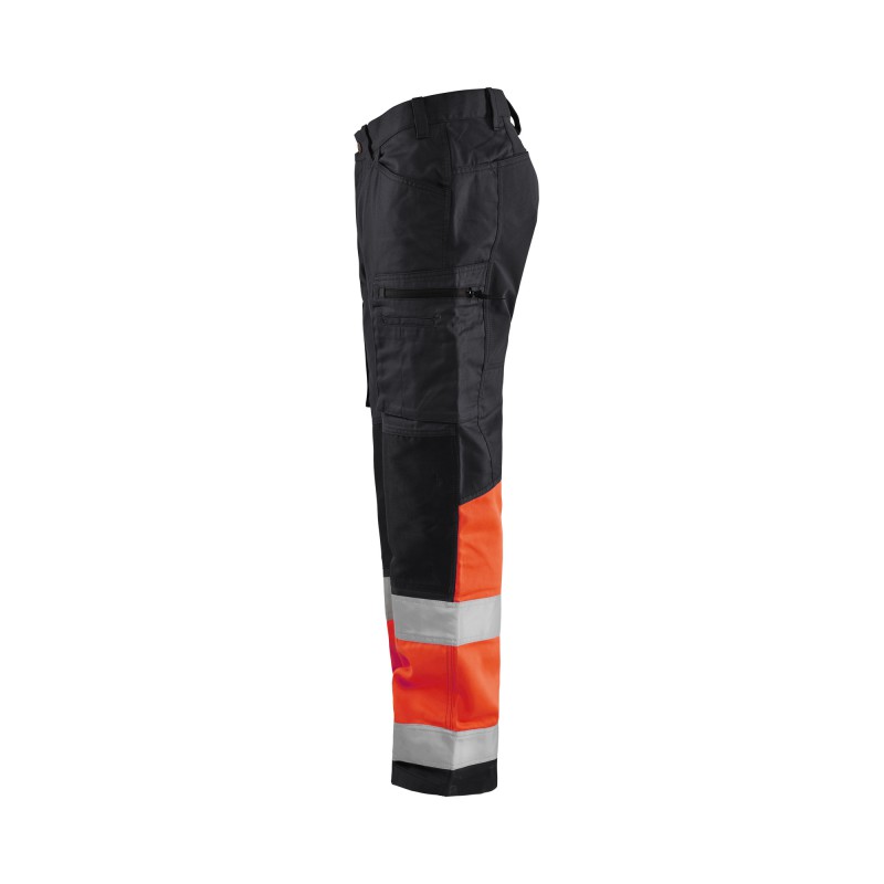 Werkbroek met stretch High Vis