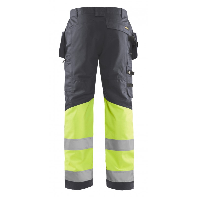 High Vis werkbroek met stretch