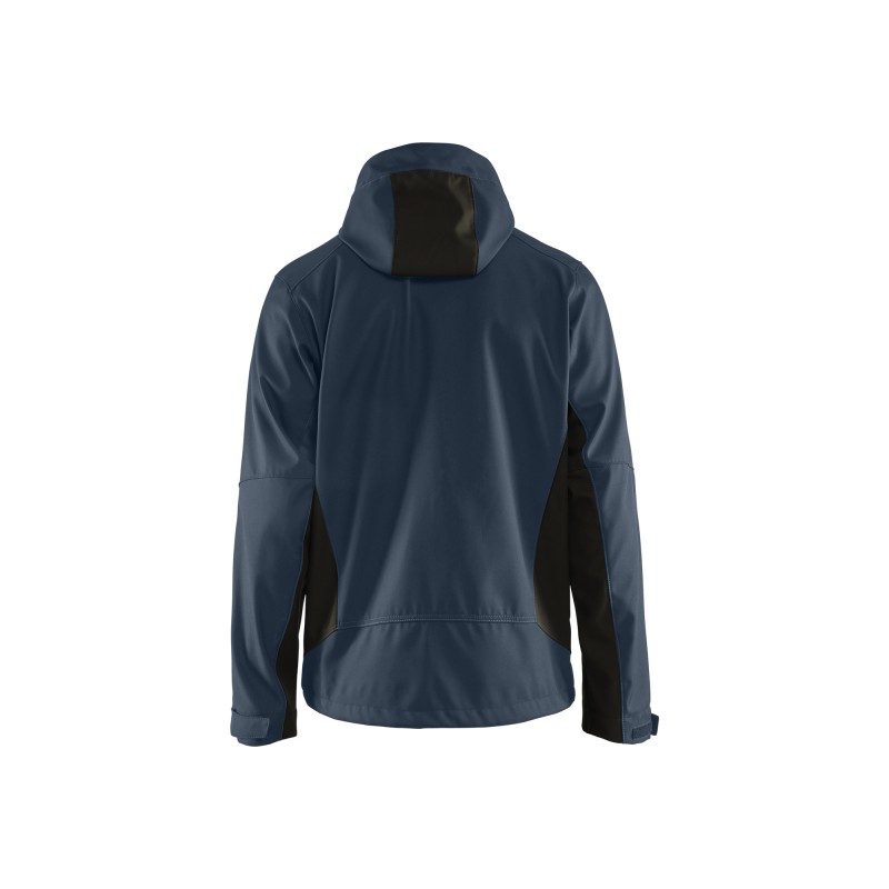 Softshell jack met capuchon