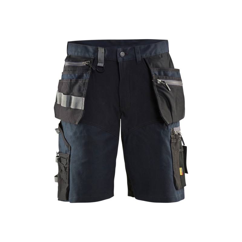 Short met stretch en spijkerzakken