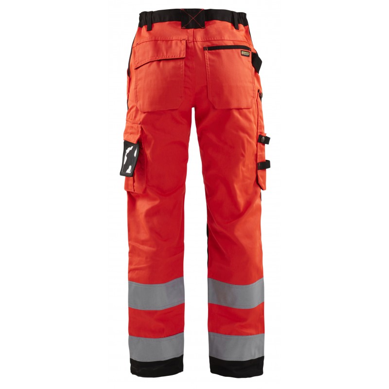 Dames werkbroek High Vis zonder spijkerzakken