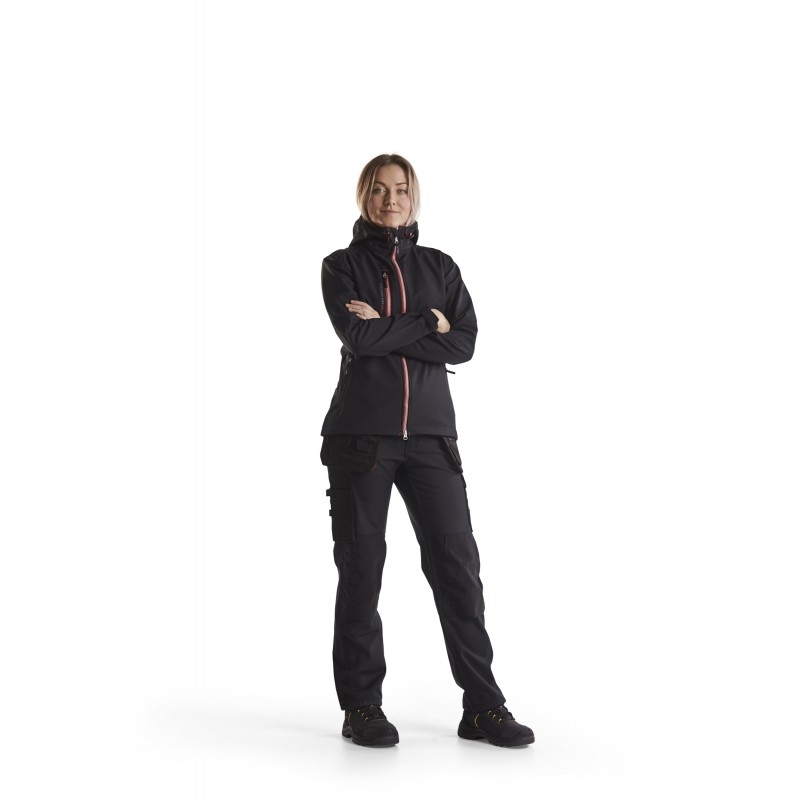 Dames softshell werkbroek