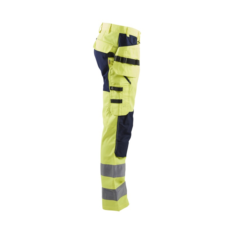 Werkbroek met stretch High Vis