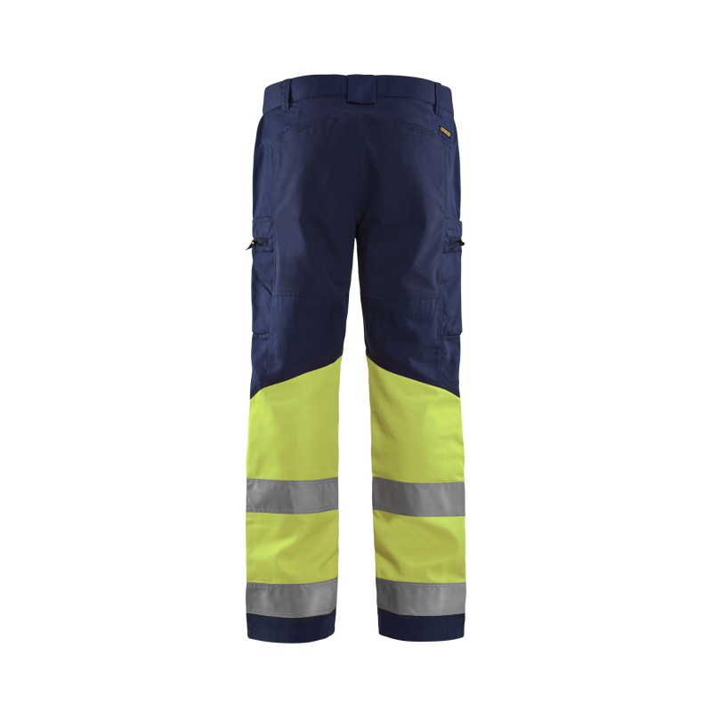 Werkbroek met stretch High Vis