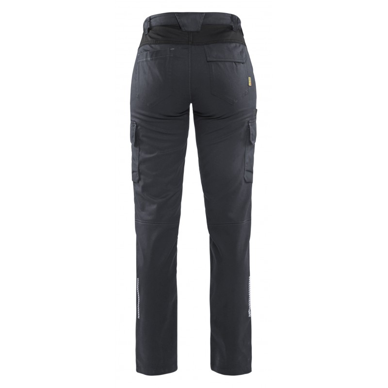 Dames industrie werkbroek stretch