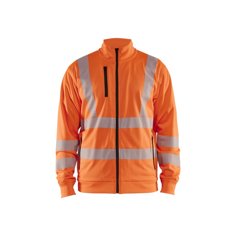 High Vis Sweatshirt met rits High Vis Sweatshirt met rits