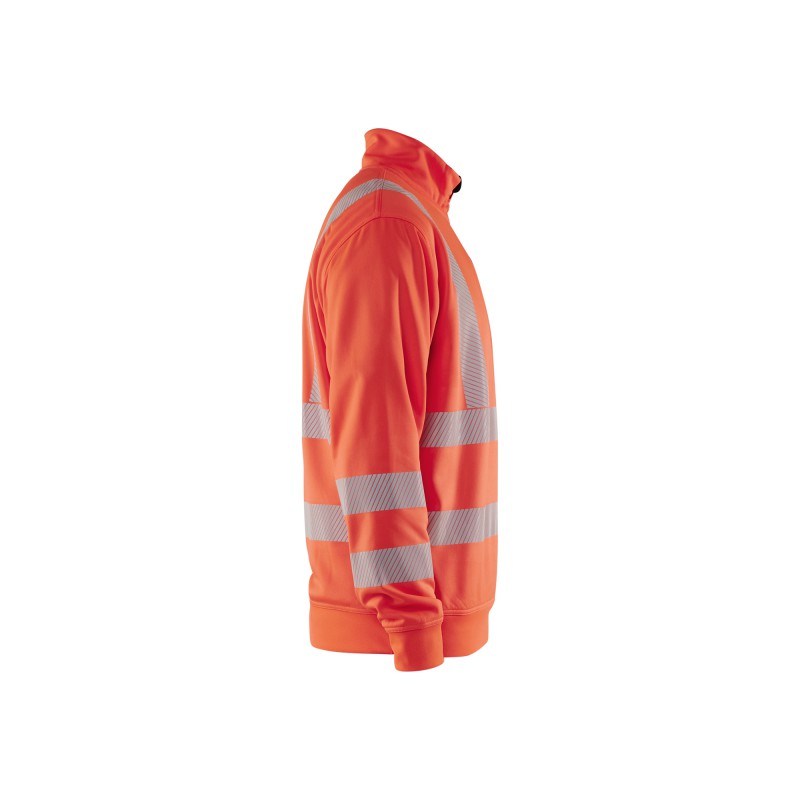 High Vis Sweatshirt halve rits High Vis Sweatshirt halve rits