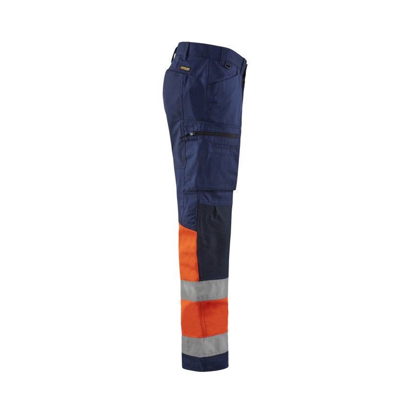 Werkbroek met stretch High Vis