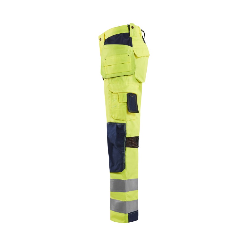 Werkbroek High Vis met ventilatie