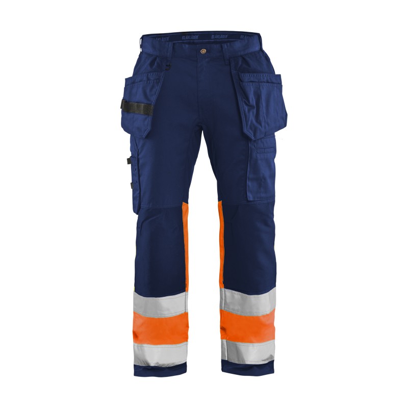 High Vis werkbroek met stretch