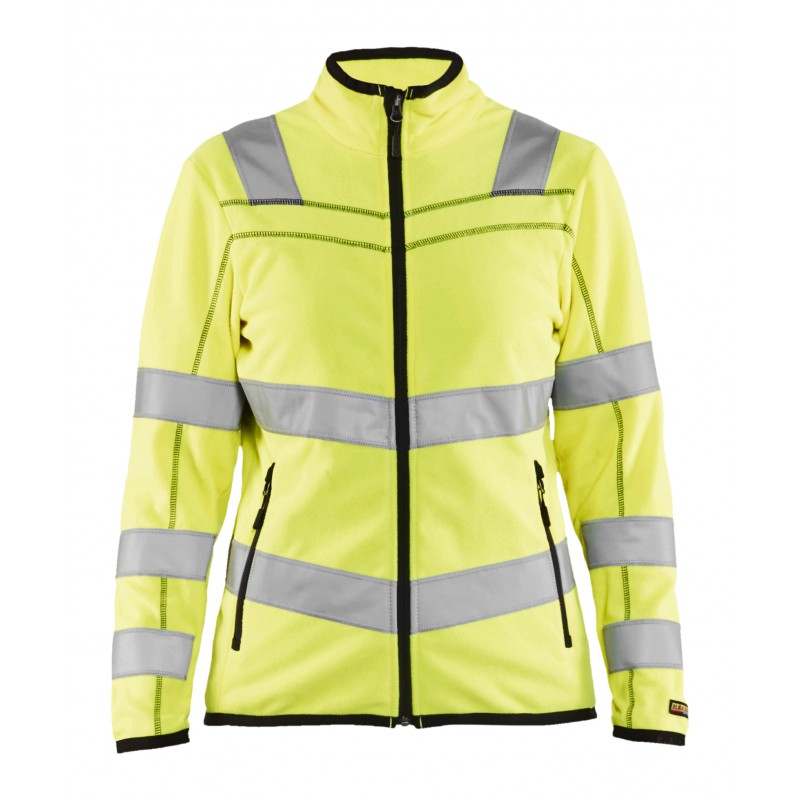 Dames Microfleecevest High Vis