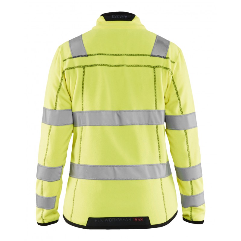 Dames Microfleecevest High Vis