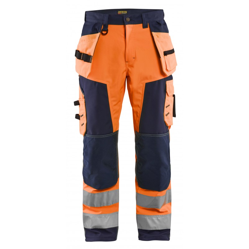 Werkbroek softshell High Vis