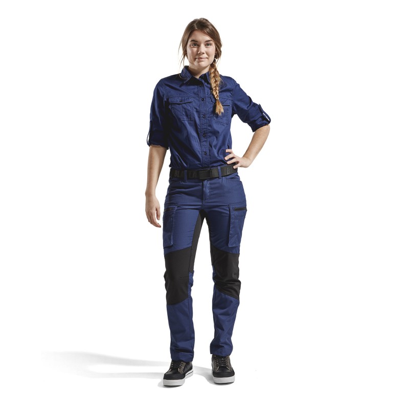 Dames overhemd twill Dames overhemd twill