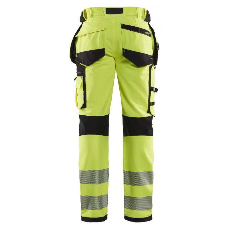 High Vis werkbroek met 4-weg stretch