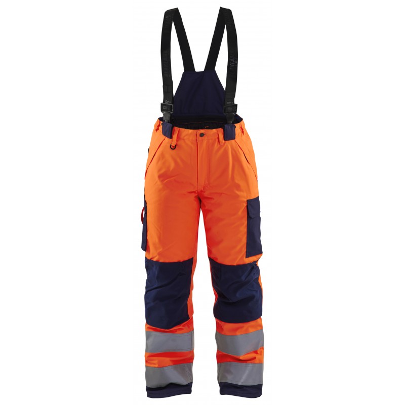 Dames Winterwerkbroek High Vis