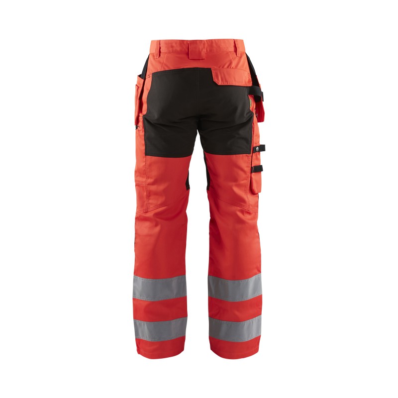 Werkbroek met stretch High Vis