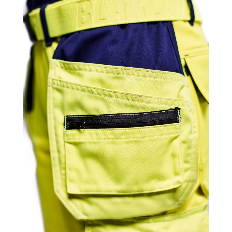 Dames Softshell werkbroek High Vis