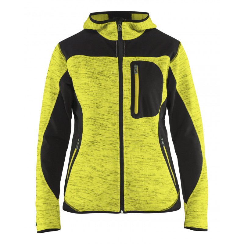 Dames Vest met Softshell