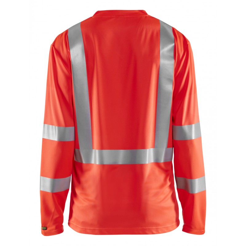 UV-T-shirt lange mouw High Vis