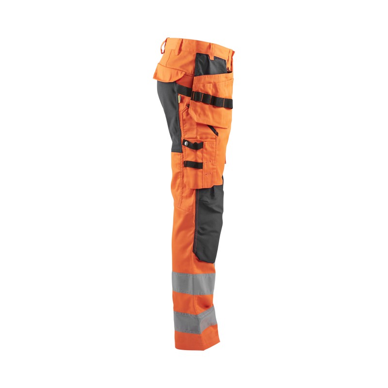 Werkbroek met stretch High Vis