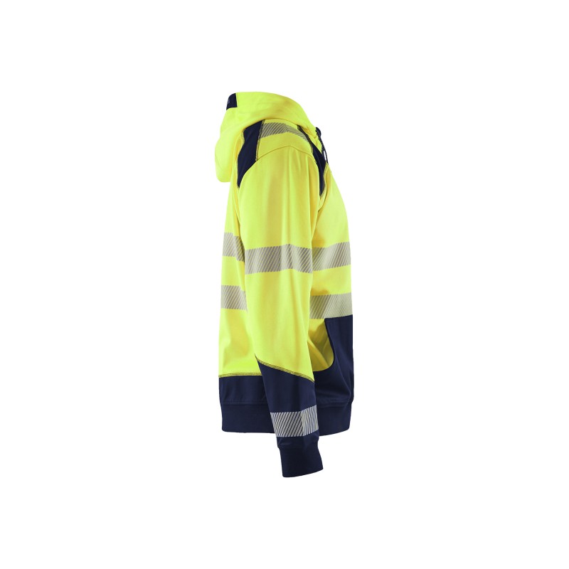 Hooded sweatshirt High Vis