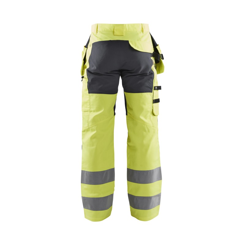 Werkbroek met stretch High Vis