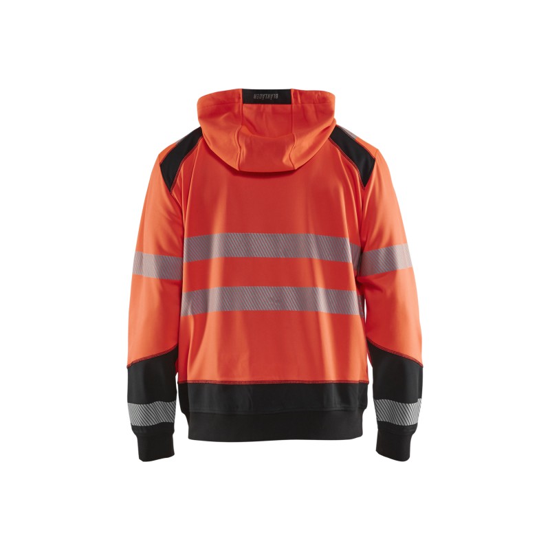 Hooded sweatshirt High Vis