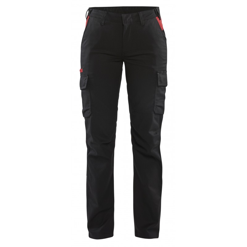 Dames industrie werkbroek stretch