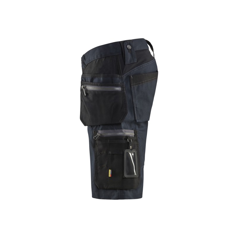 Short met stretch en spijkerzakken