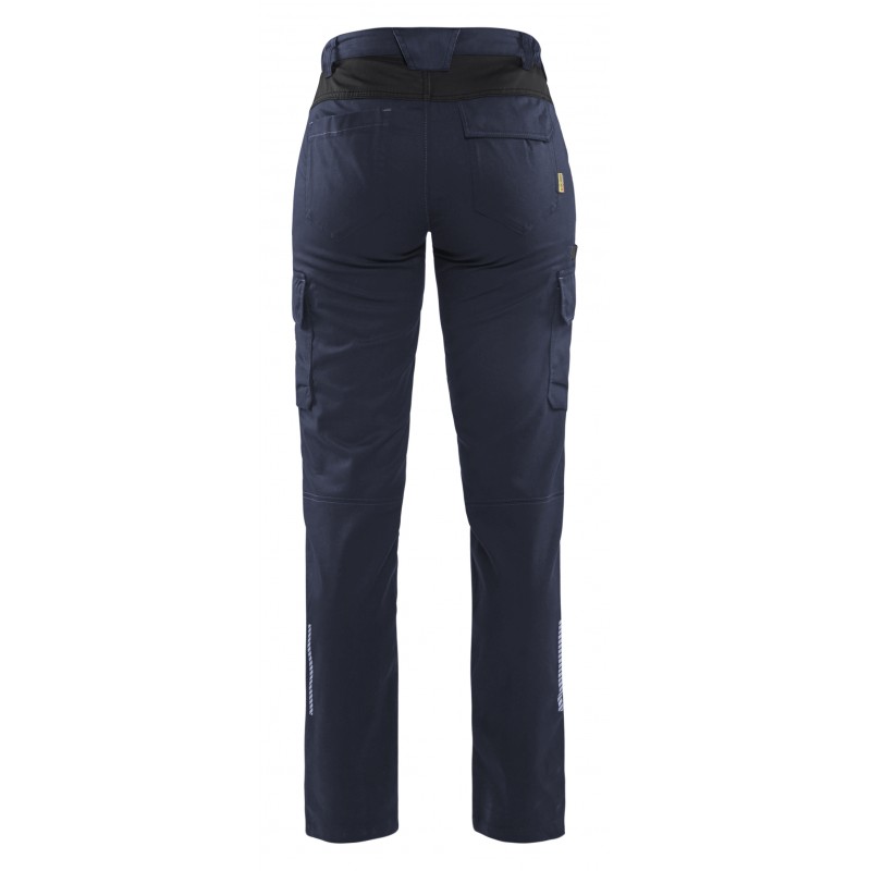 Dames industrie werkbroek stretch