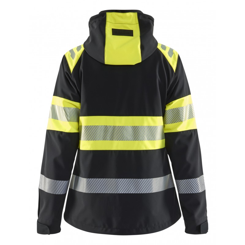 Dames Softshell Jack High Vis
