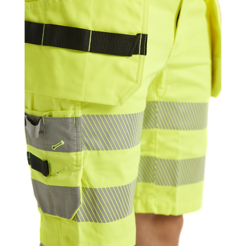 Dames High Vis short met stretch