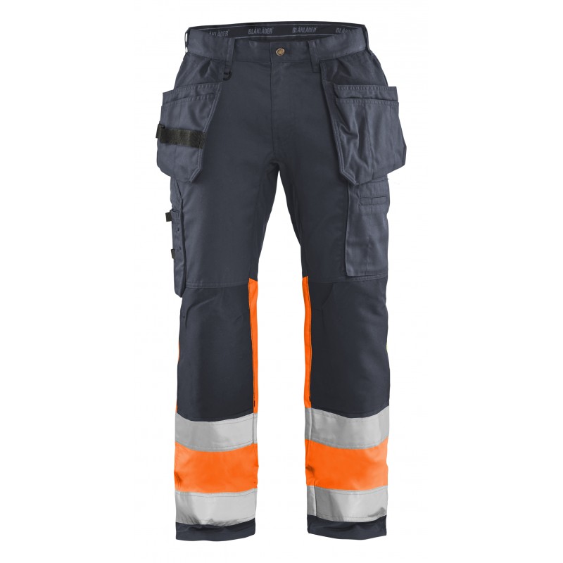 High Vis werkbroek met stretch