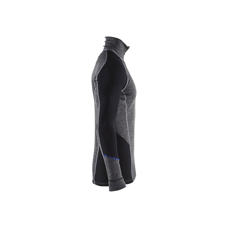 Onderhemd Merino met rits WARM