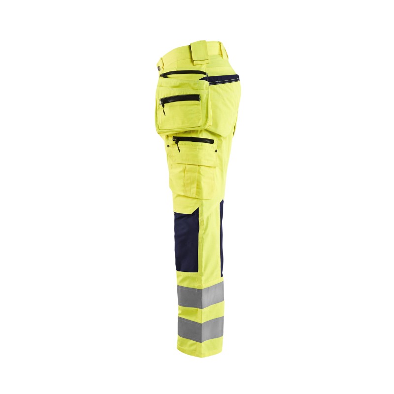Werkbroek met stretch High Vis