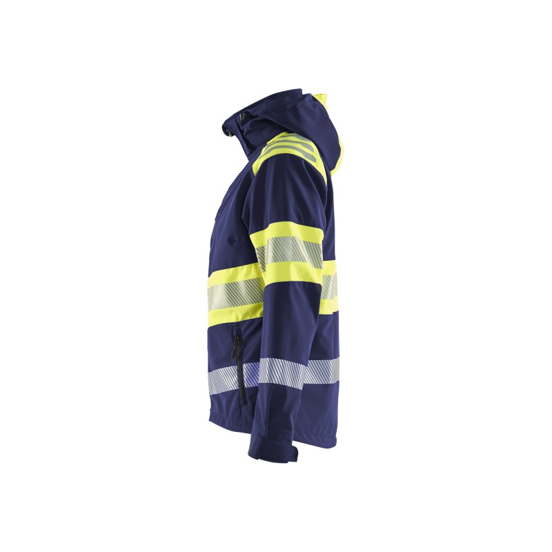 Dames Softshell Jack High Vis