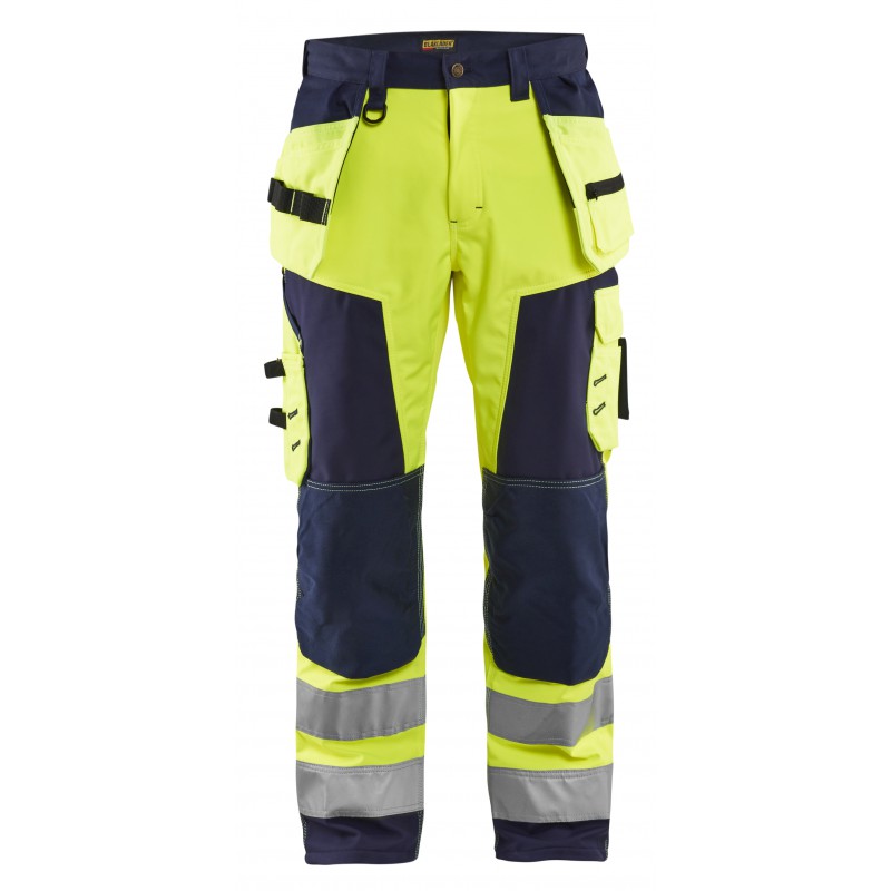 Werkbroek softshell High Vis
