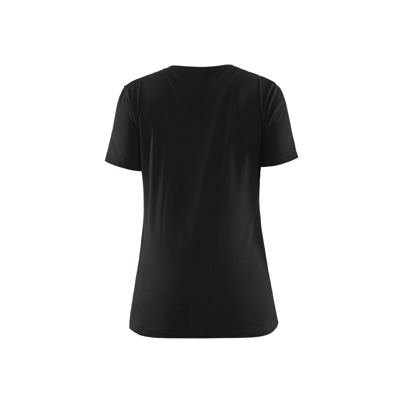 Dames T-shirt bi-colour Dames T-shirt bi-colour