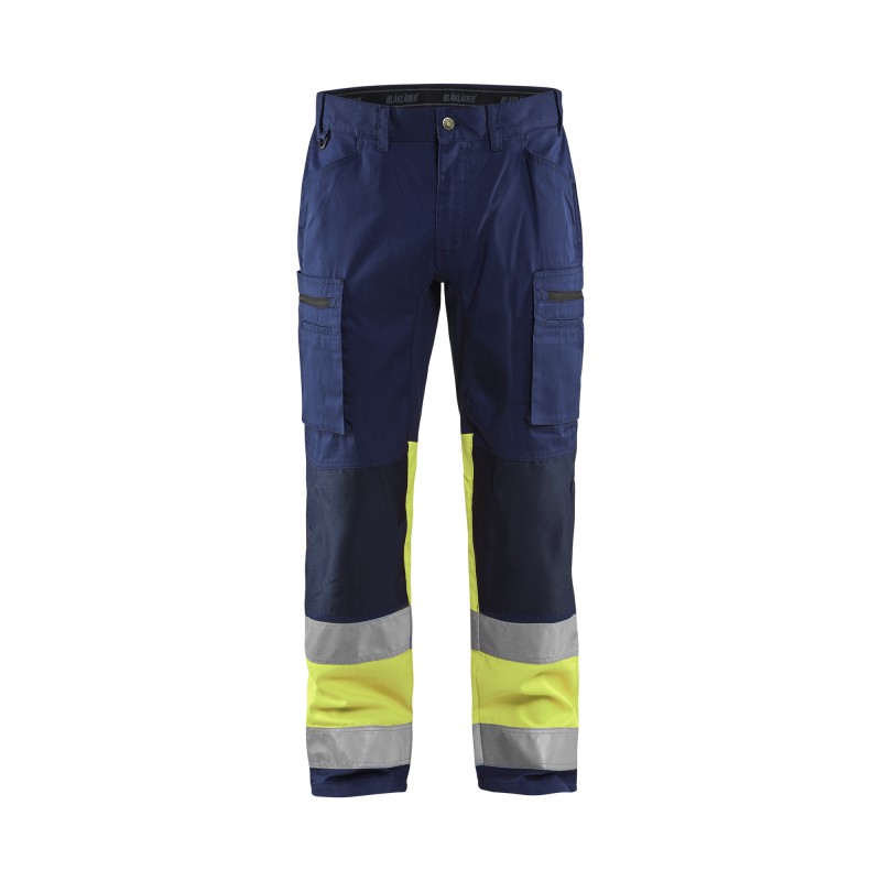 Werkbroek met stretch High Vis