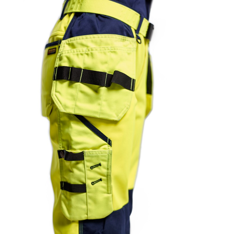 Dames Softshell werkbroek High Vis