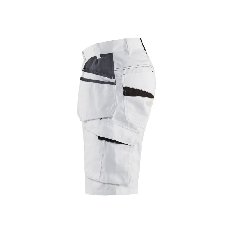 Schildersshort met stretch