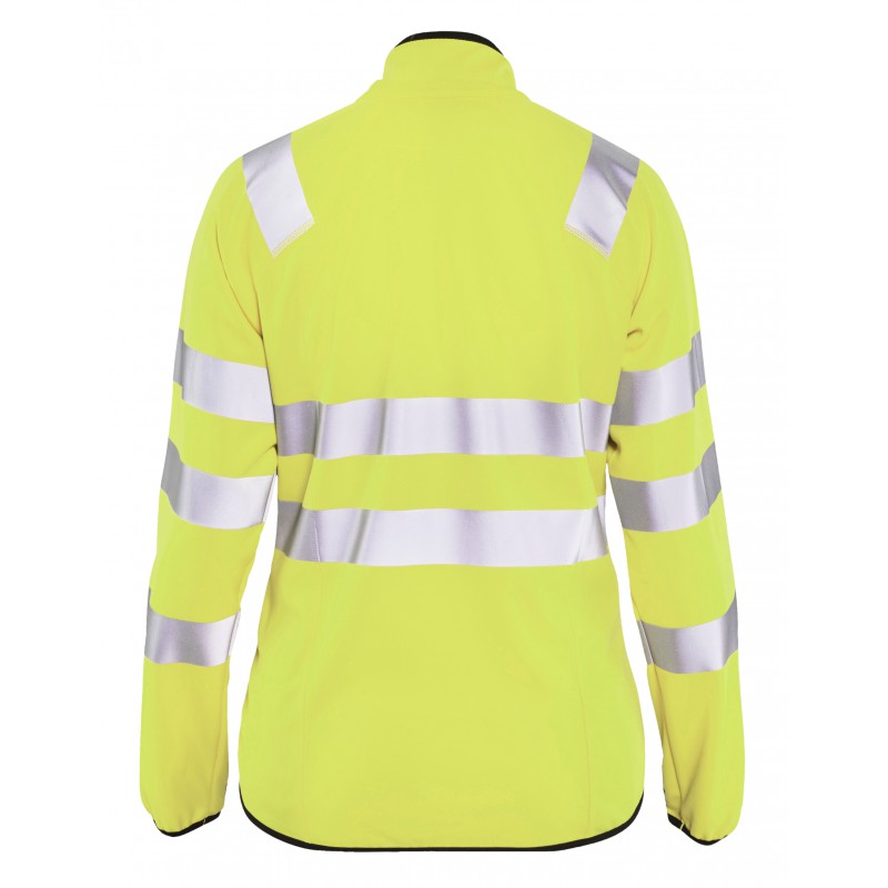 Dames Softshell jack High Vis